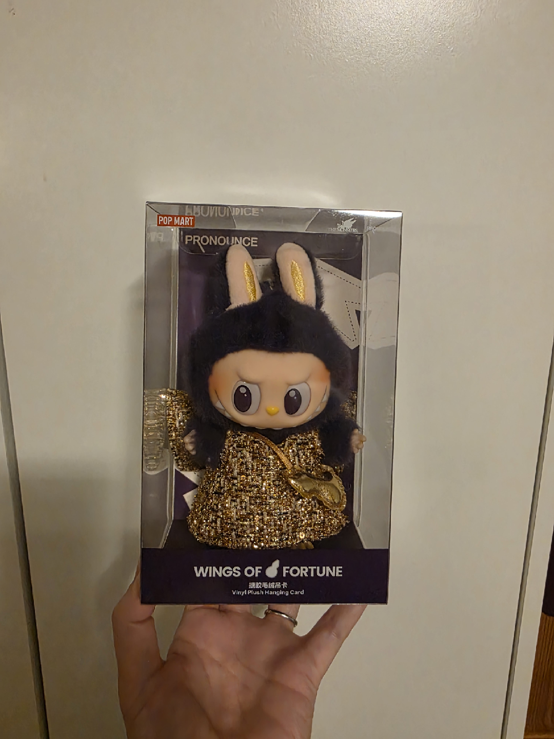 Labubu x Pronounce Wings of Fortune Vinyl Plush