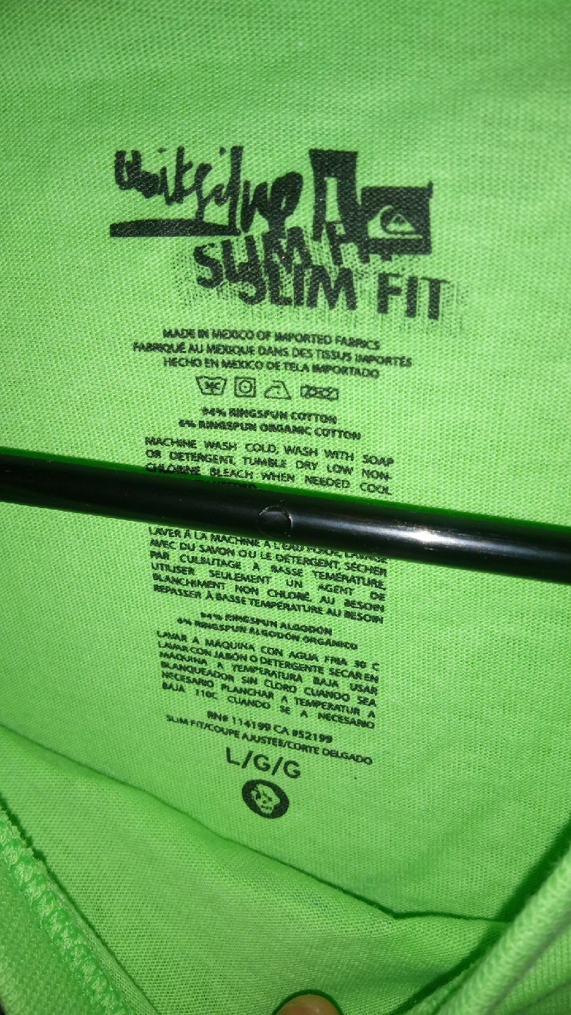 Quiksilver Slim Fit Tee - Large - photo 5