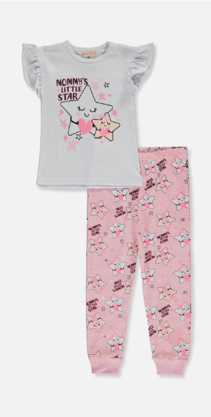 Princess Rose Mommy's Little Star Pajama Set - Size 3T