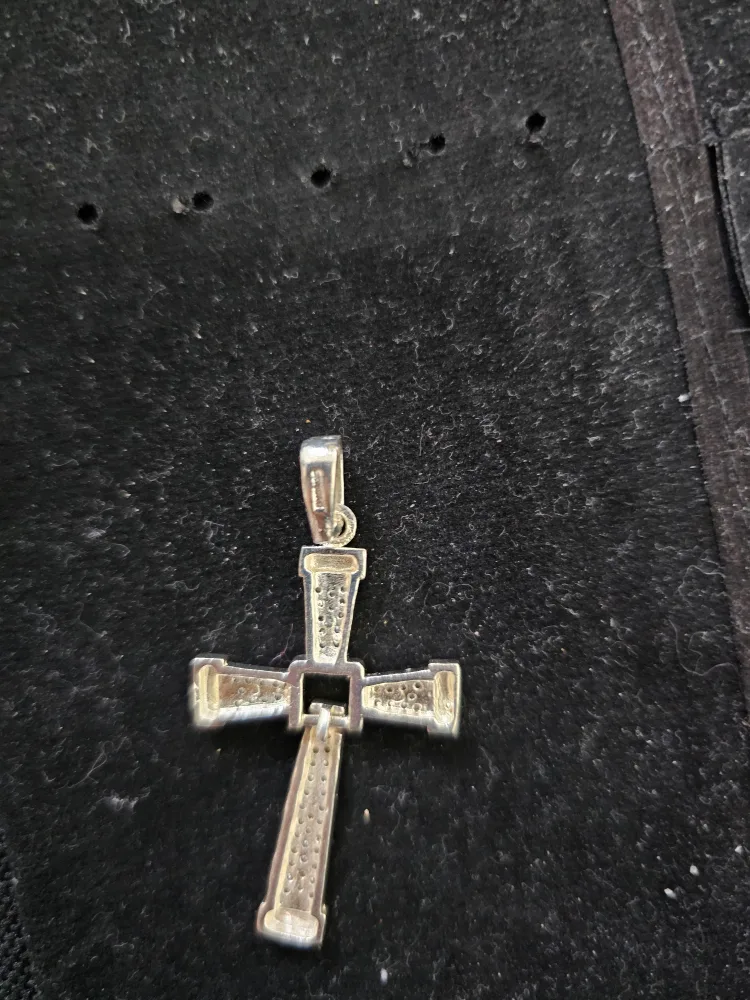 Silver Cross Pendant image indicator(3)