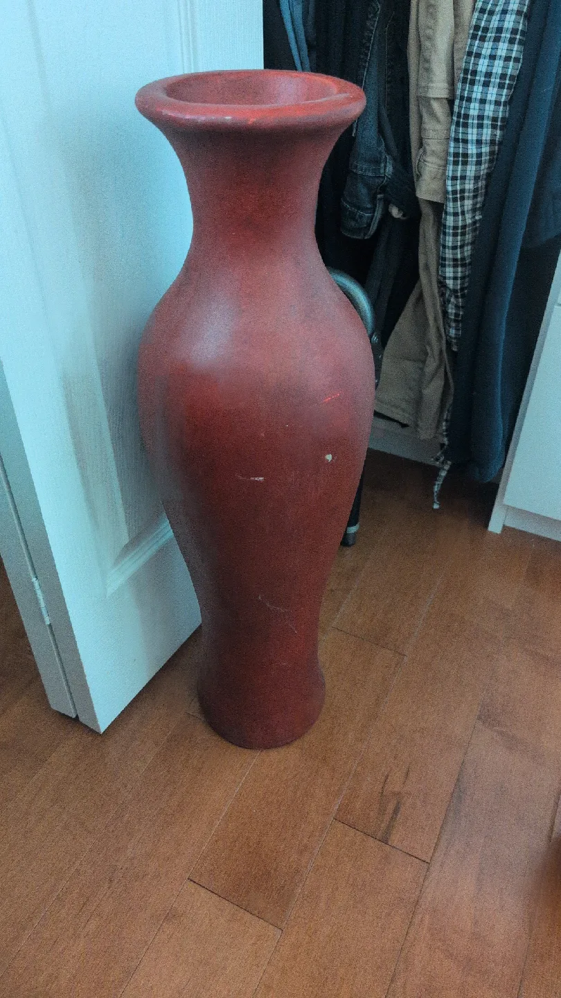 Red Decorative Vase image indicator(2)