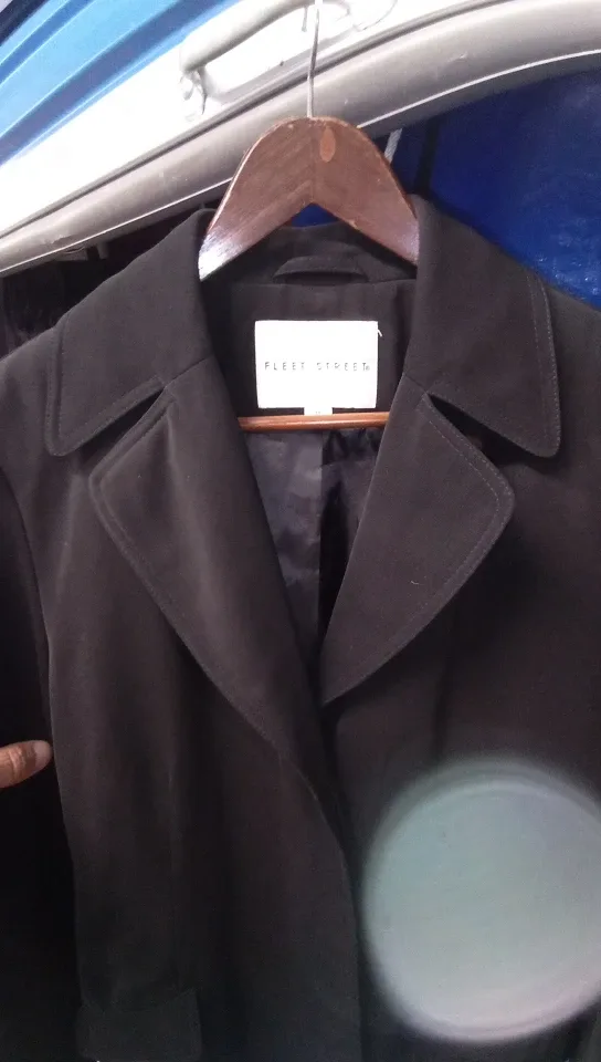 Fleet Street Black Coat Size M image indicator(3)