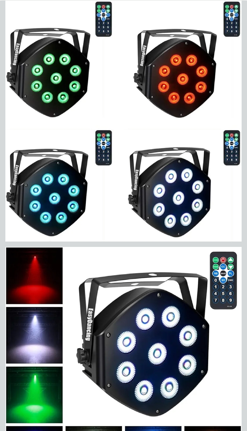 EasyDancing LED PAR Light with Remote
