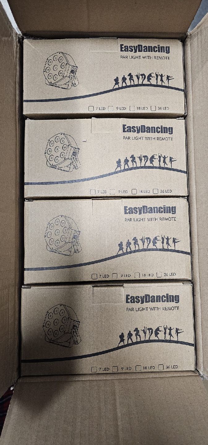EasyDancing LED PAR Light with Remote - photo 3