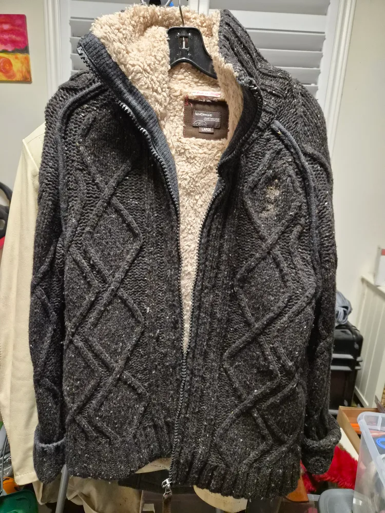 Weatherproof Vintage Men's Cardigan - Large thumbnail