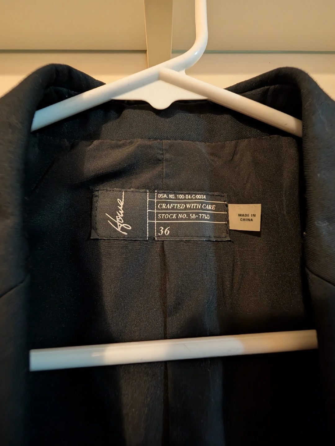 Howe Black Blazer - Size 36 - photo 2