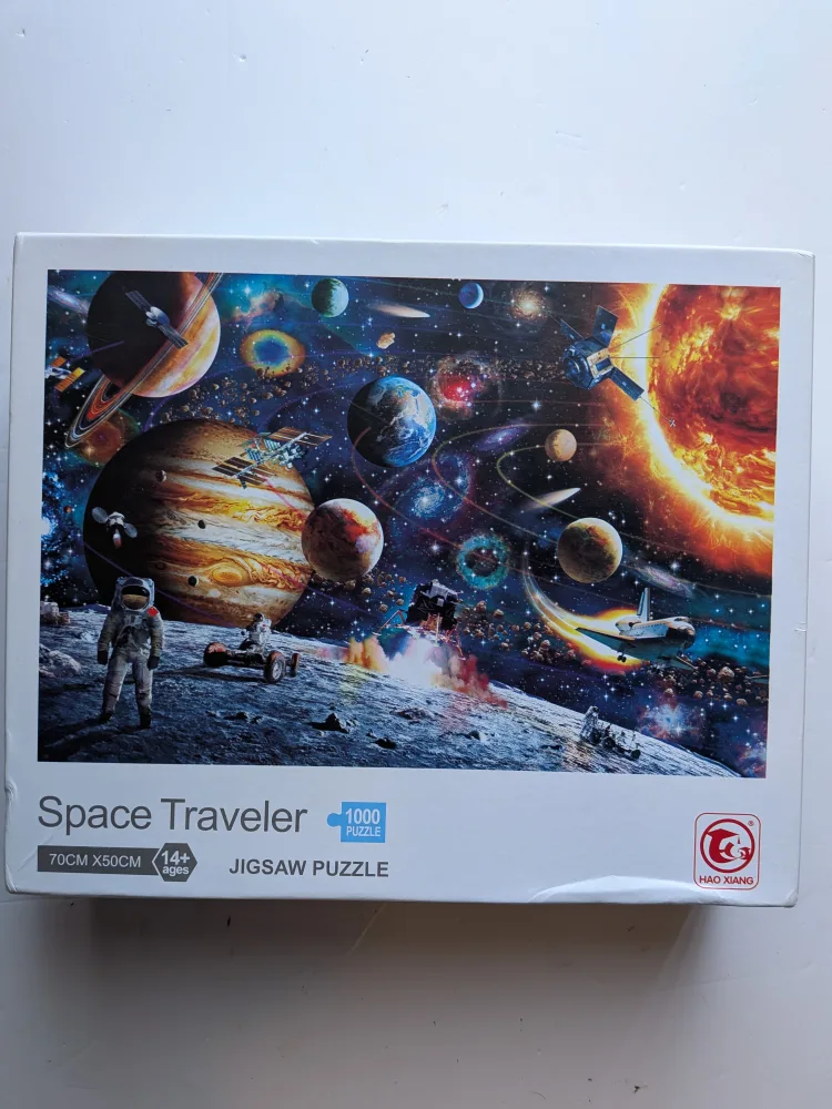 Space Traveler 1000-Piece Jigsaw Puzzle thumbnail