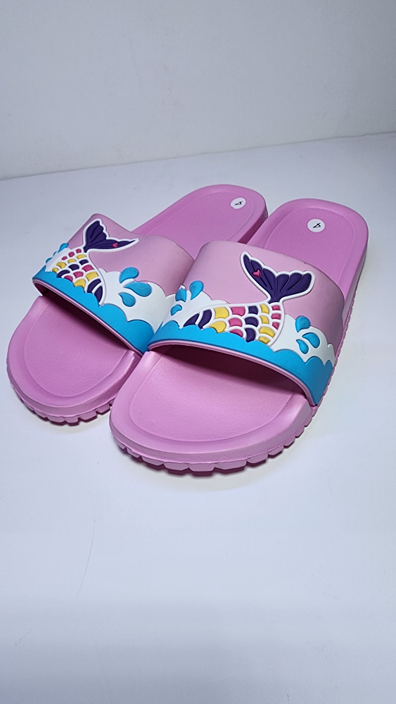 Pink Slides with Whale Design - Size 4 - photo 2