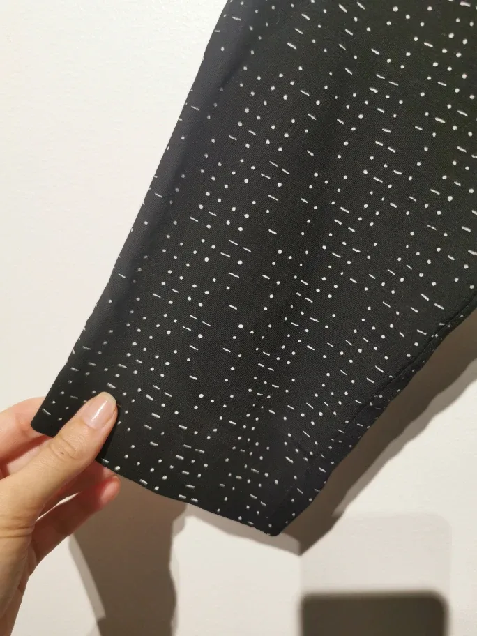 Eileen Fisher medium morse code cardigan image indicator(4)