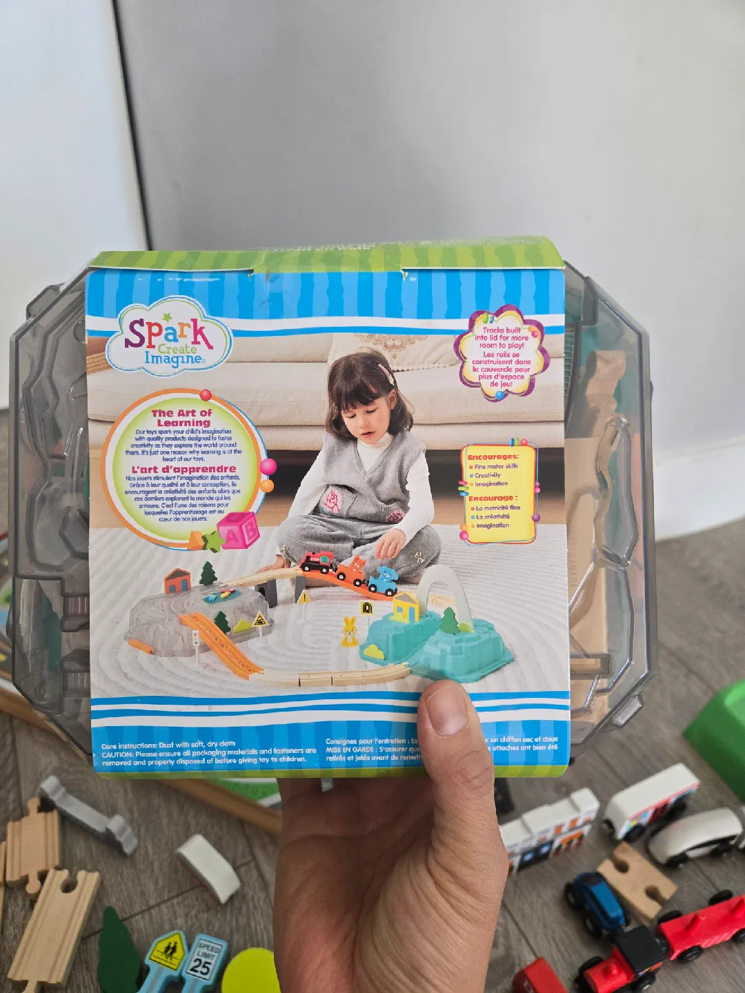 Kids train track toy set image indicator(5)