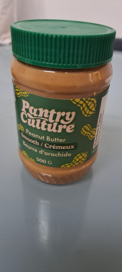 Free Pantry Culture Smooth Peanut Butter - 500g