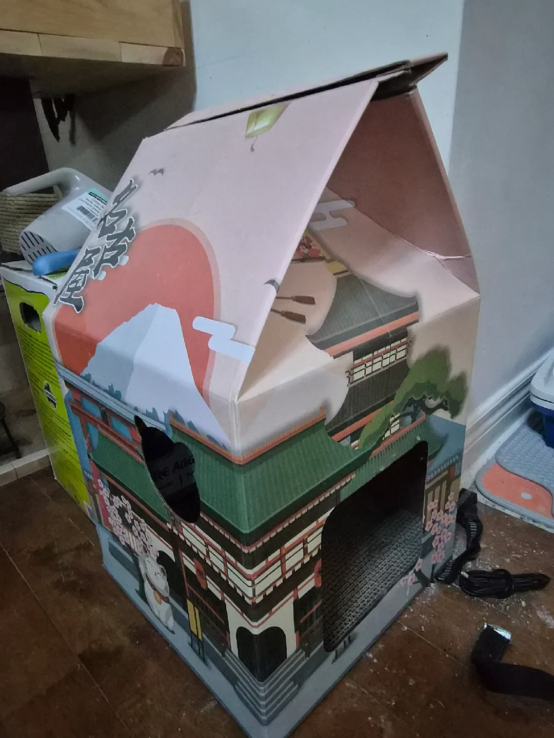 Cat Tree & Bowls image indicator(3)