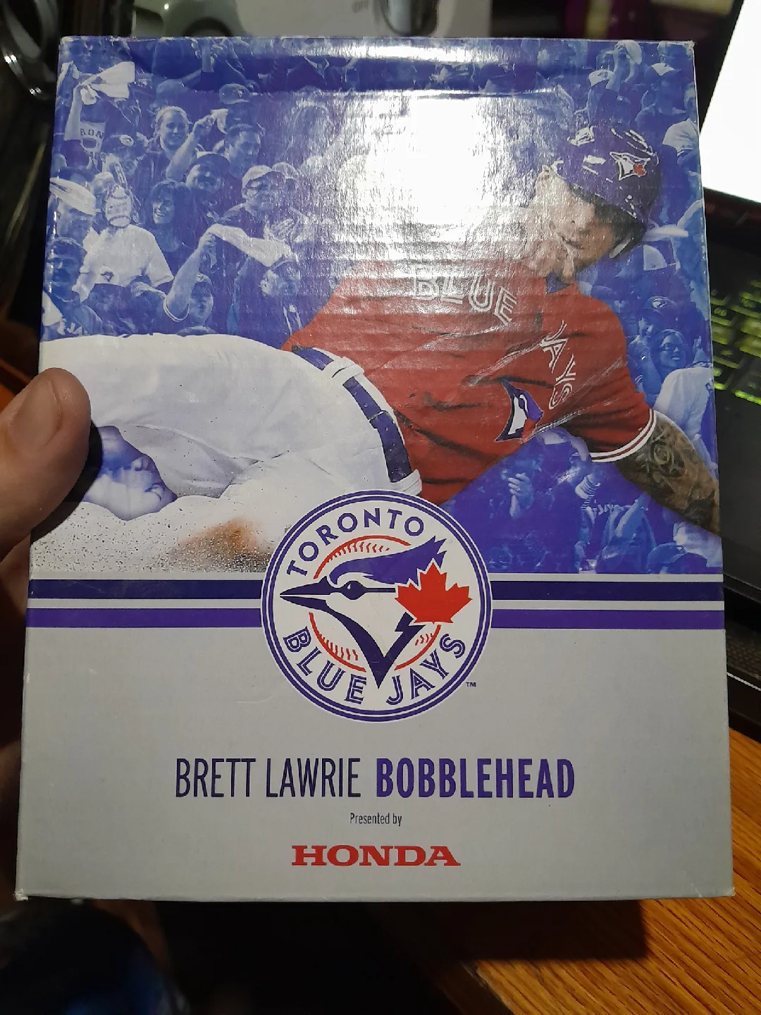 New Brett Lawrie Blue Jays Bobblehead (Honda) thumbnail