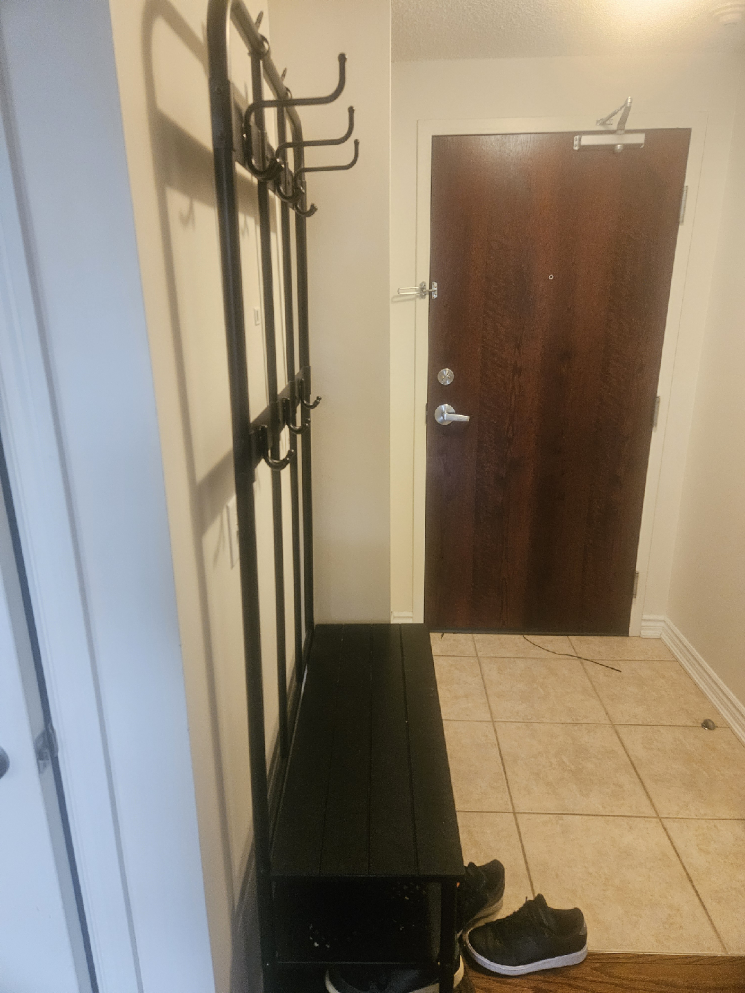 Ikea Hemnes Black-Brown Bench with Shoe Storage - photo 2