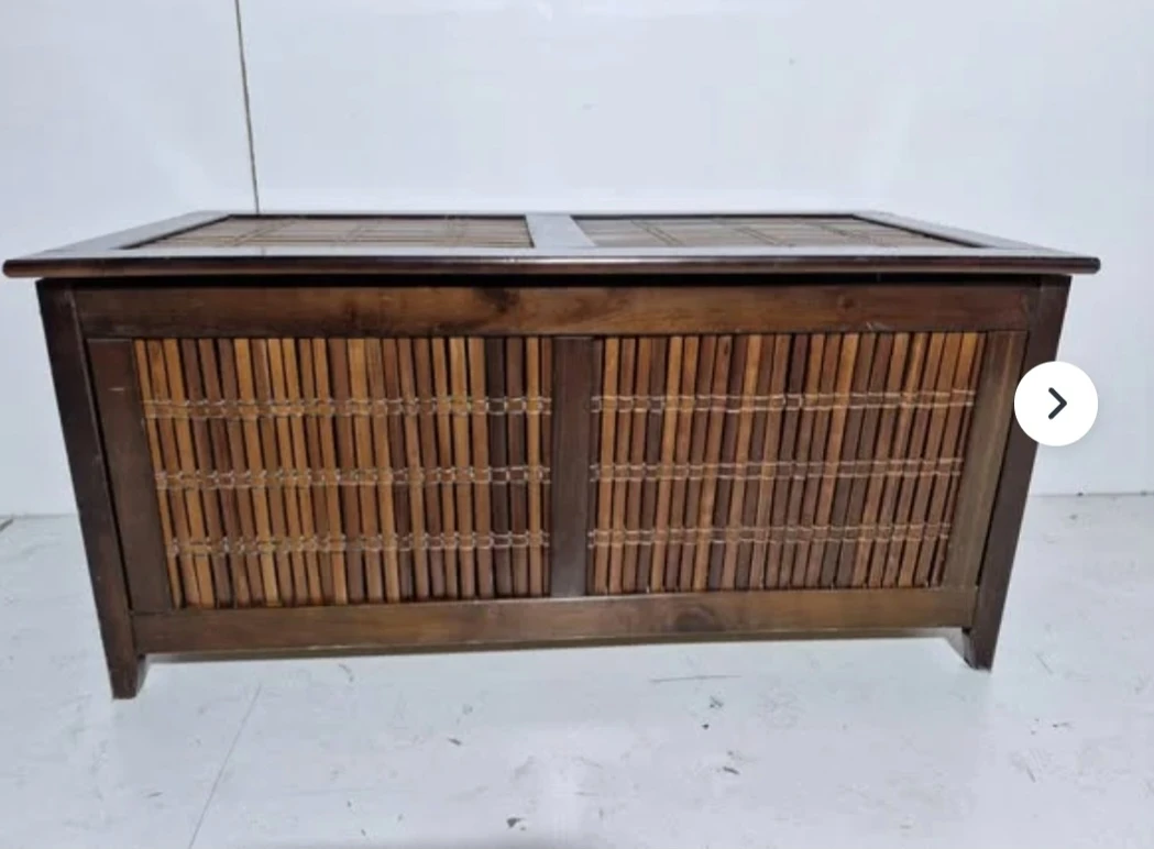 Bamboo Coffee Table/Storage Trunk