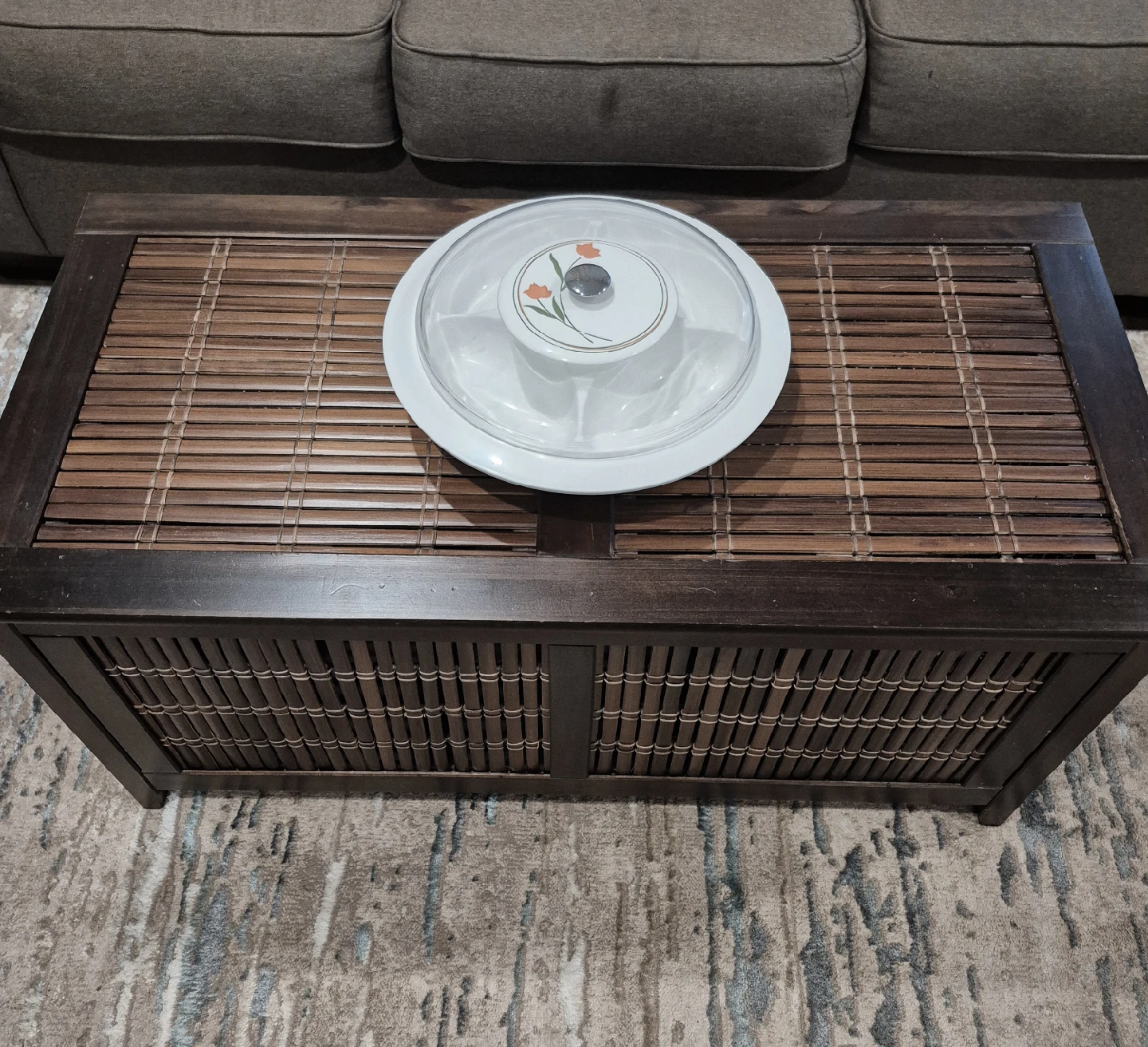 Bamboo Coffee Table/Storage Trunk - photo 5
