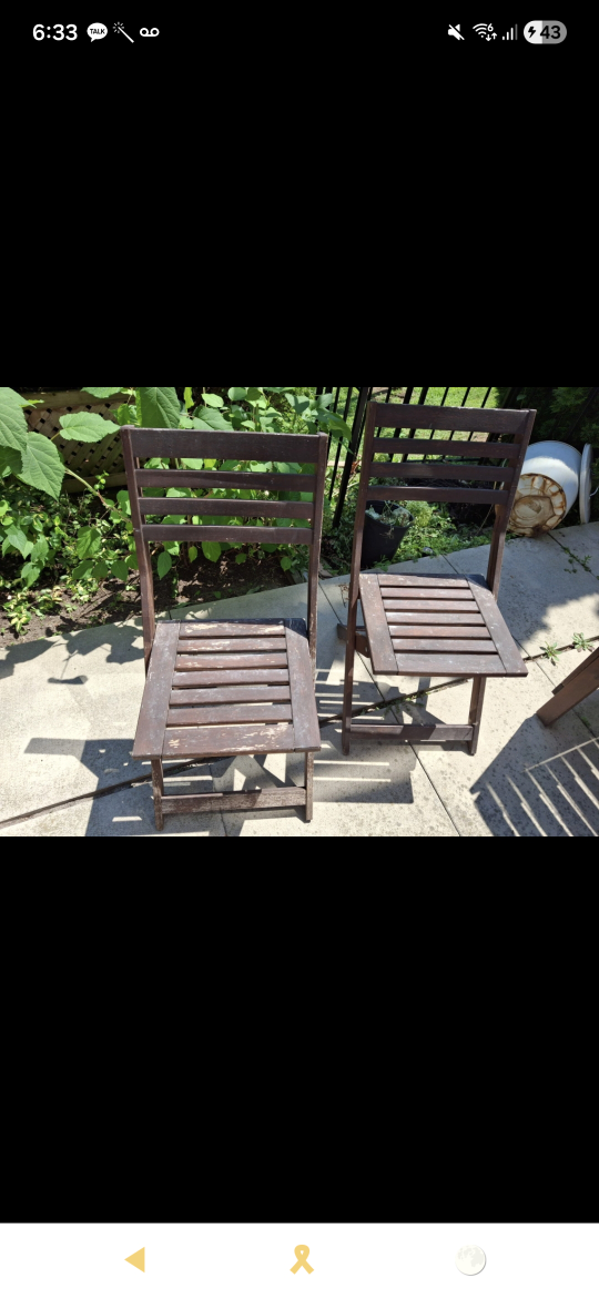 IKEA Applaro Outdoor Folding Chair
