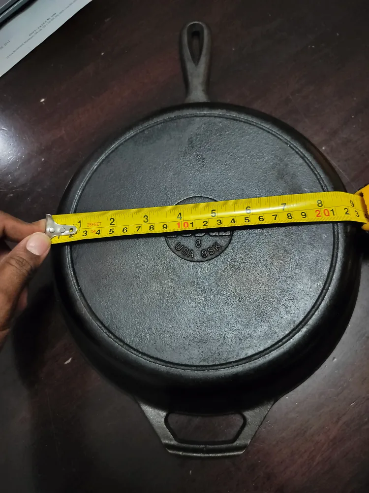 Lodge Cast Iron pan image indicator(4)