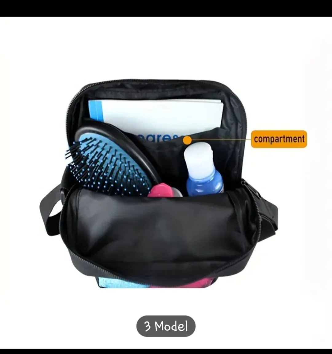 Black Shoulder Bag✨️🎒 image indicator(2)