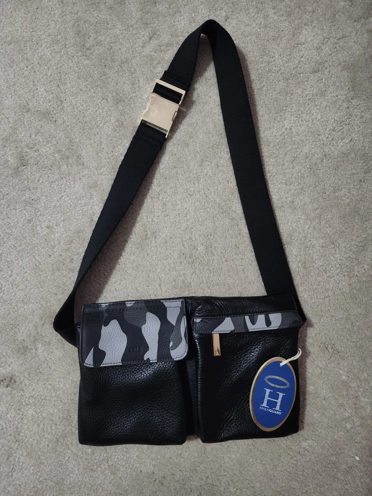 Haloguard Leather Travel Purse