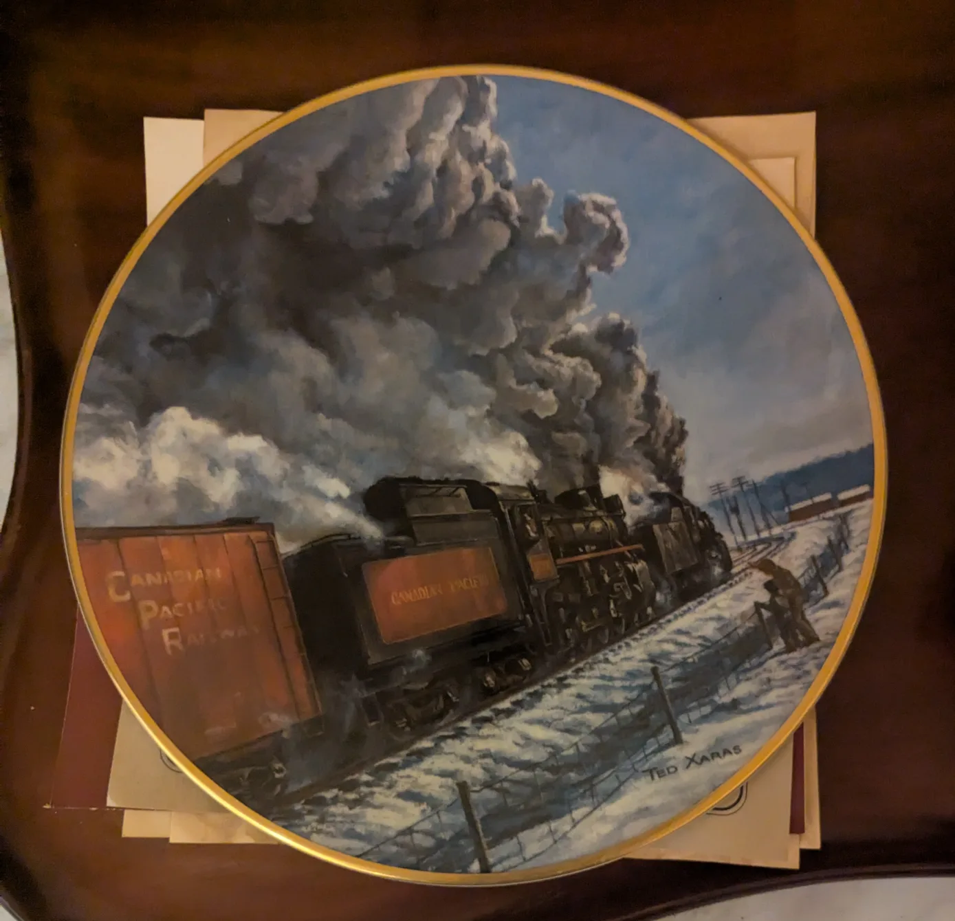 Christian Bell "Age of Steam" Plate image indicator(3)
