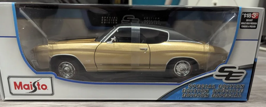 Maisto 1971 Chevrolet Chevelle SS 454 Sport Coupe image indicator(2)