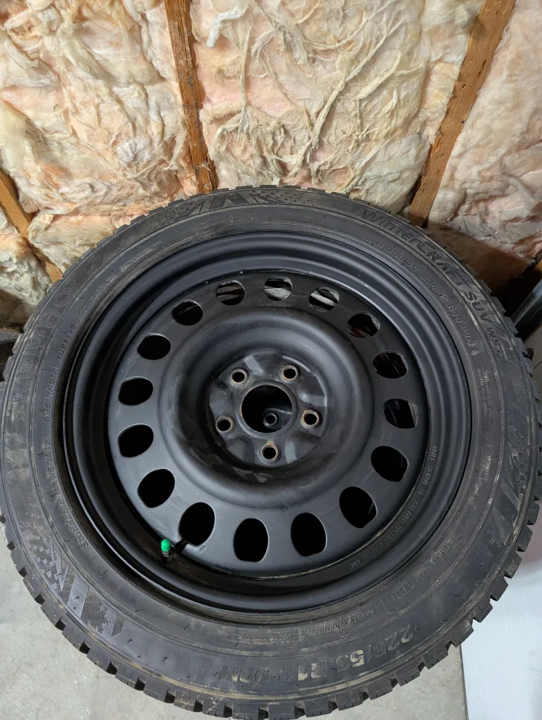 (4)-225/55R19 Winter Tires/Steel Rims 2013 Dodge Journey TPMS image indicator(8)