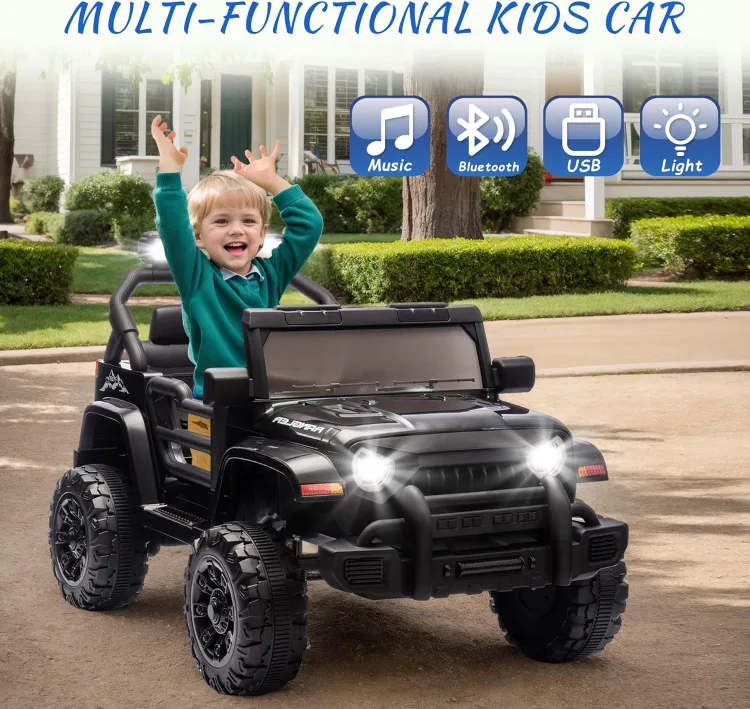 JEEP RIDE ON (Black) WITH REMOTE image indicator(5)