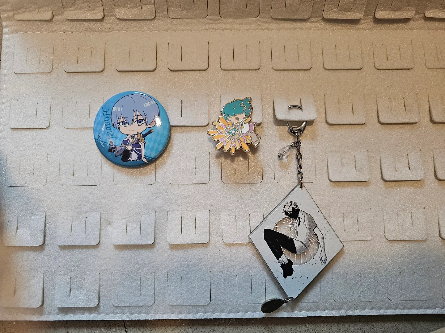 Pin, button, keychain displayer image indicator(3)