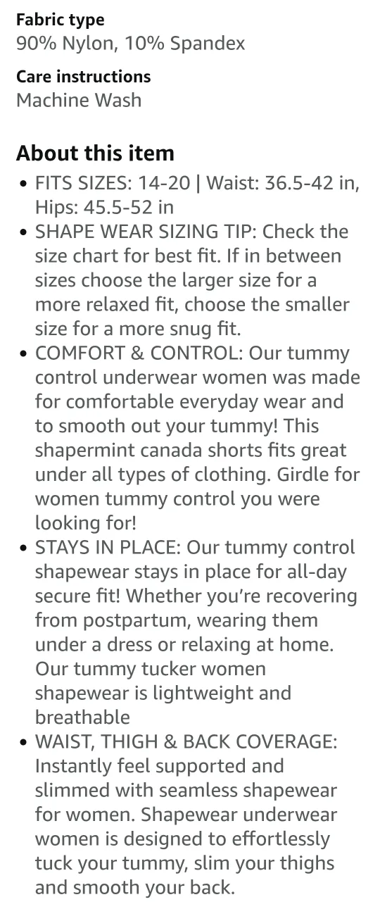 BNWT High Waisted Shaper Shorts XL/2XL image indicator(7)