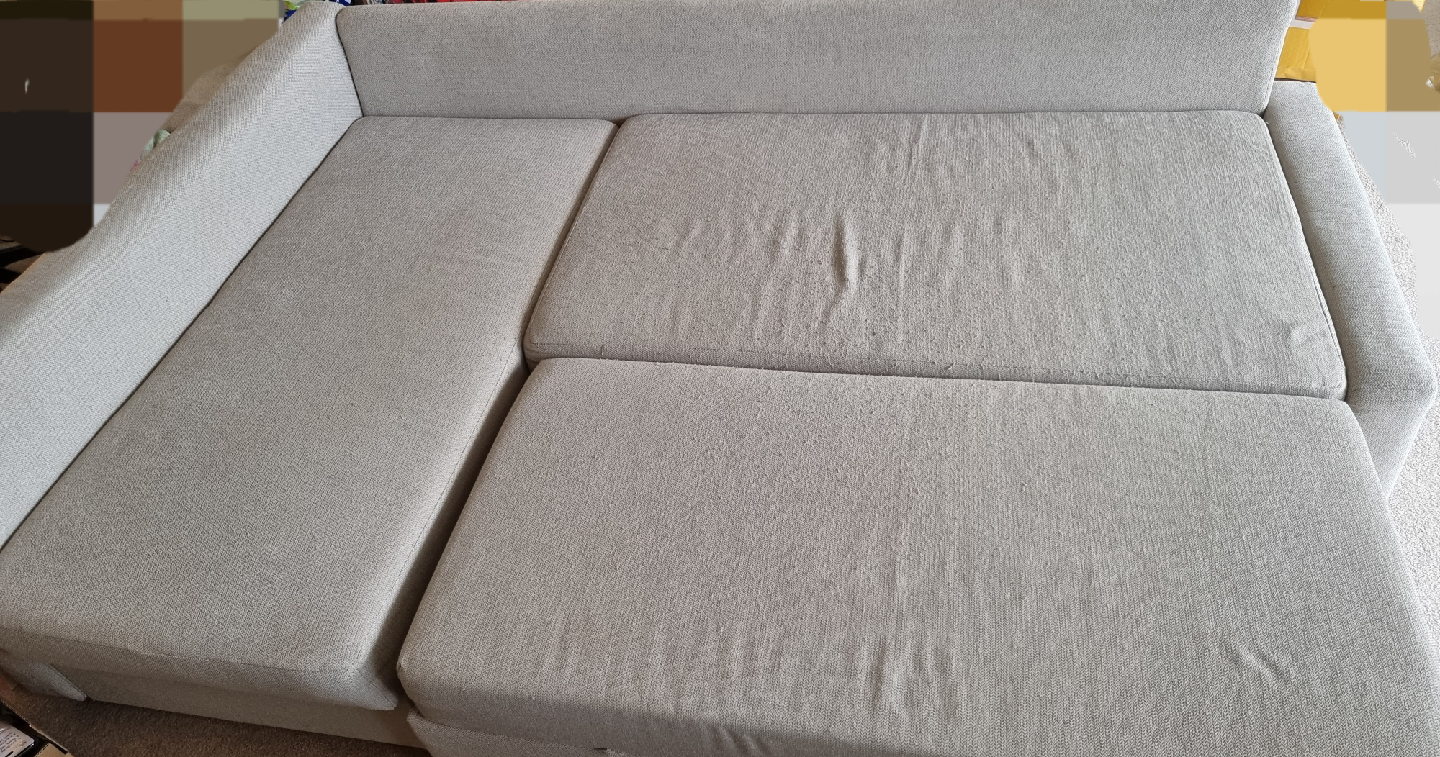IKEA FRIHETEN Convertible Sectional Sofa Bed - Light Grey - photo 2