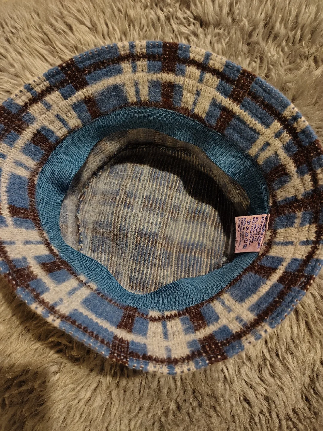 Angora fur and wool Bucket Hat image indicator(3)