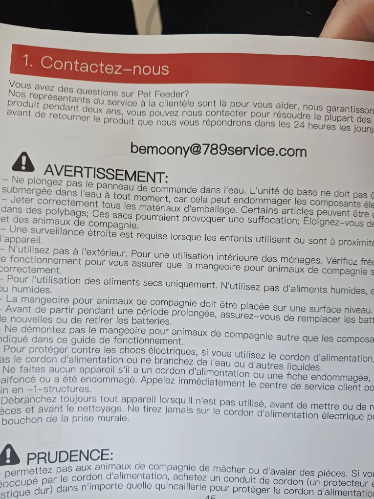 Automatic Pet Food Dispenser image indicator(7)