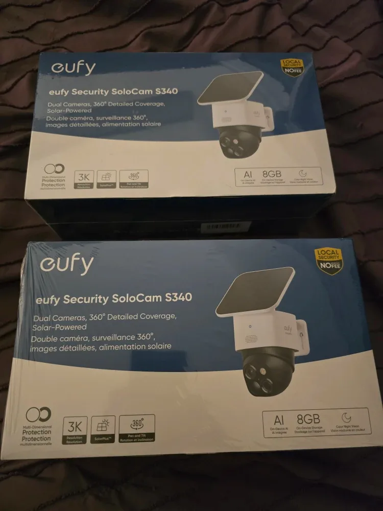 Eufy SoloCam S340 Wire-Free Outdoor IP Camera thumbnail