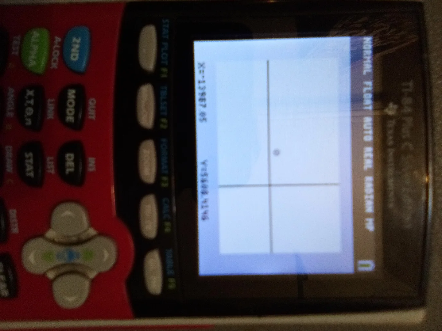TI-84  Plus C Silver Edition graphing calculator. image indicator(4)