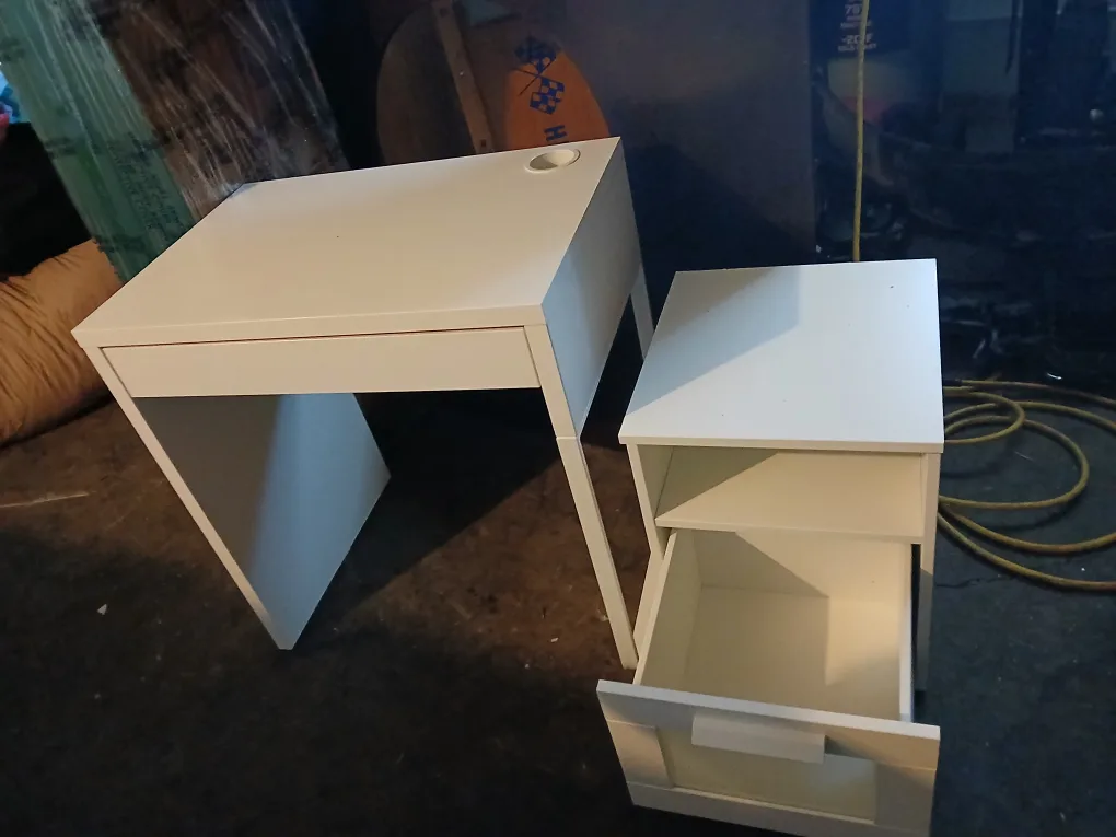desk and side matching cabinet thumbnail