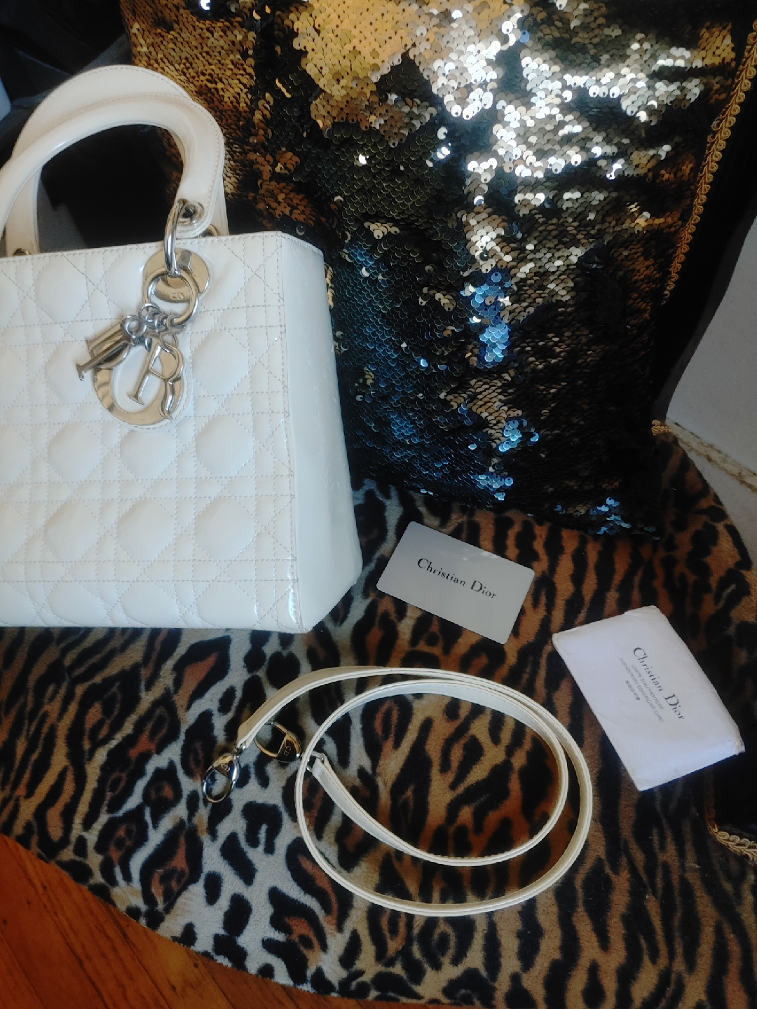 Lady Dior Bag with strap - photo 2