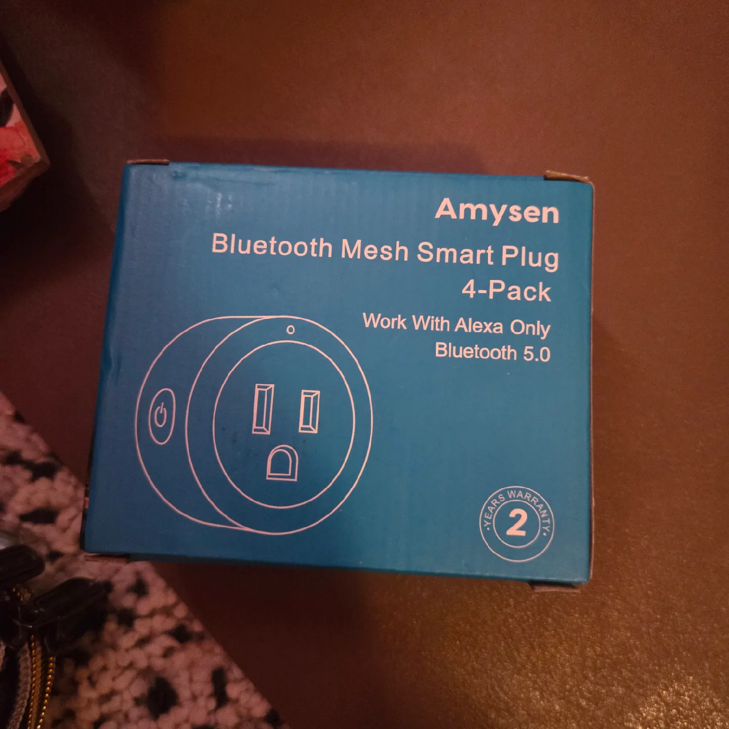 Amysen Bluetooth Mesh Smart Plug 4-Pack - New thumbnail