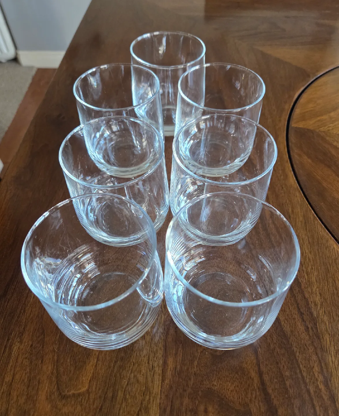 Set of 14 Clear Drinking Glasses image indicator(3)