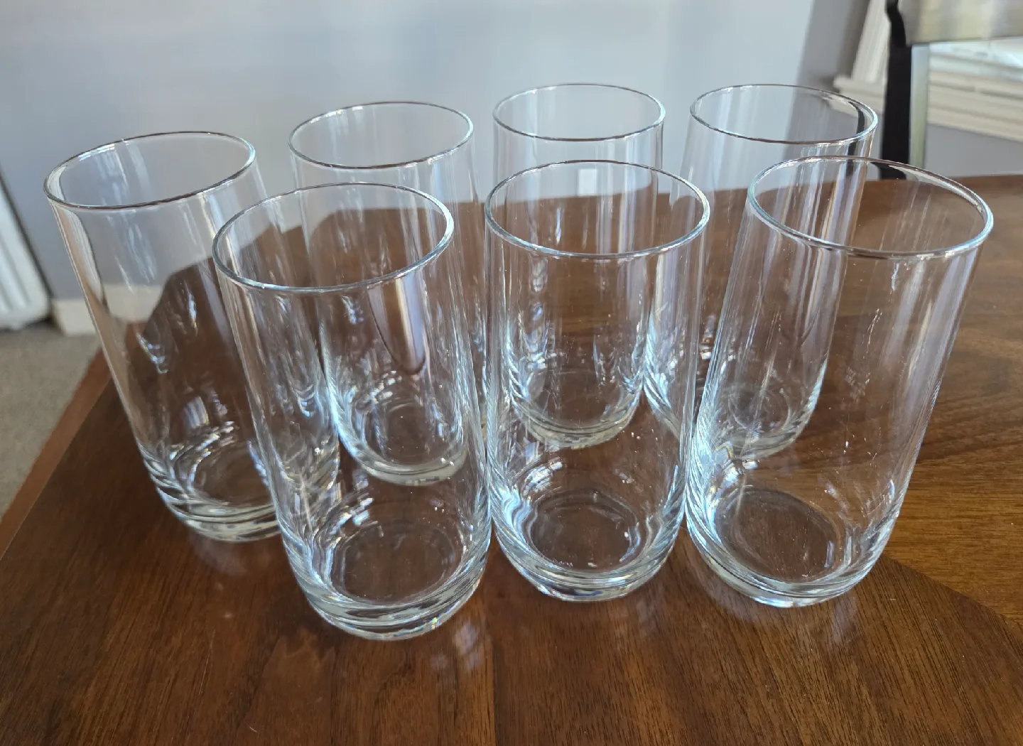 Set of 14 Clear Drinking Glasses image indicator(4)