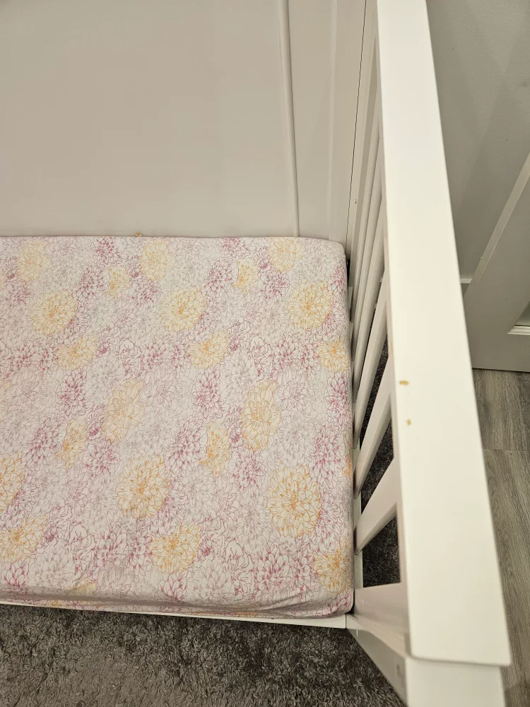 Convertible White Baby Crib image indicator(2)