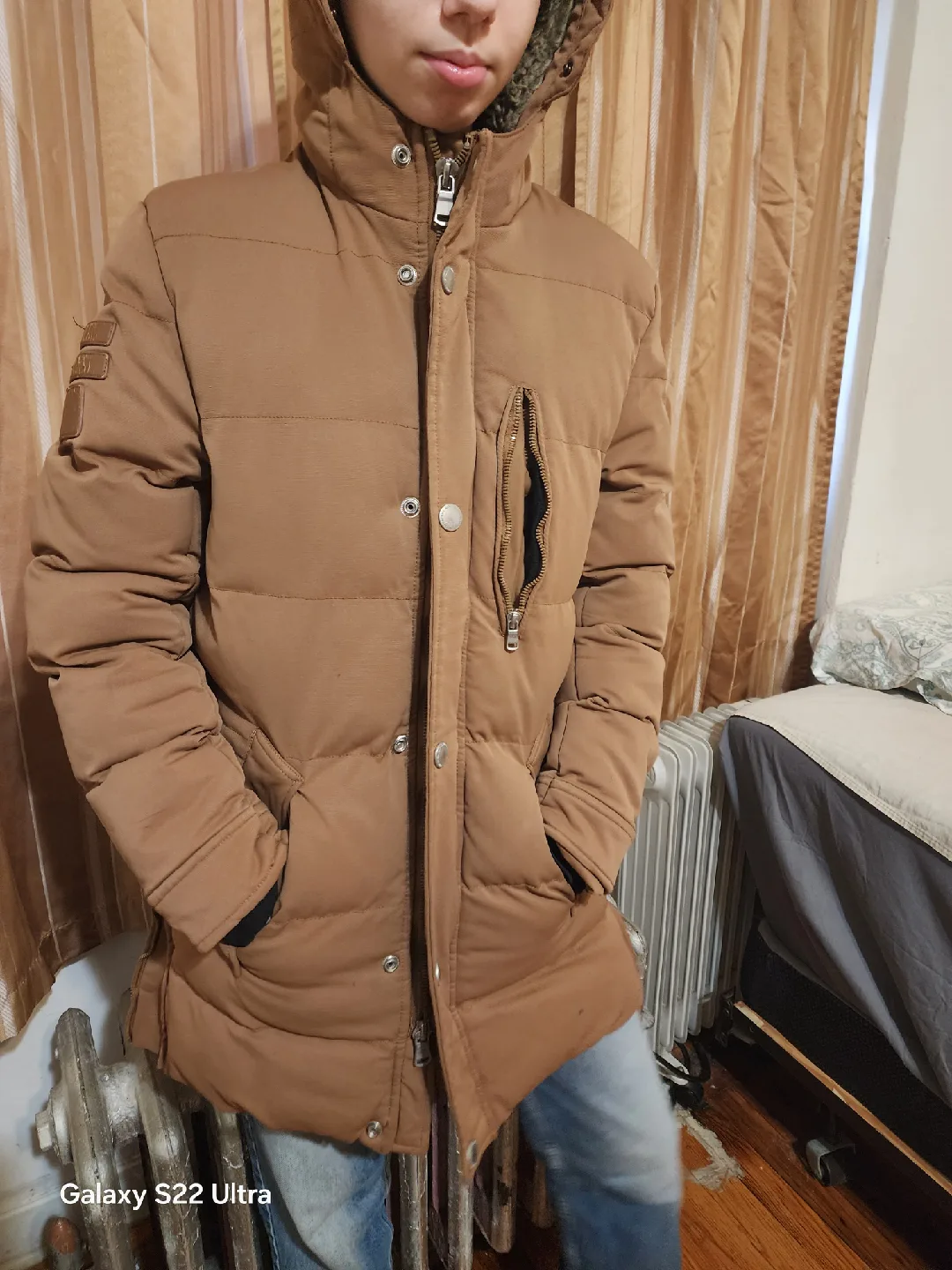 Brown Puffer Jacket image indicator(9)