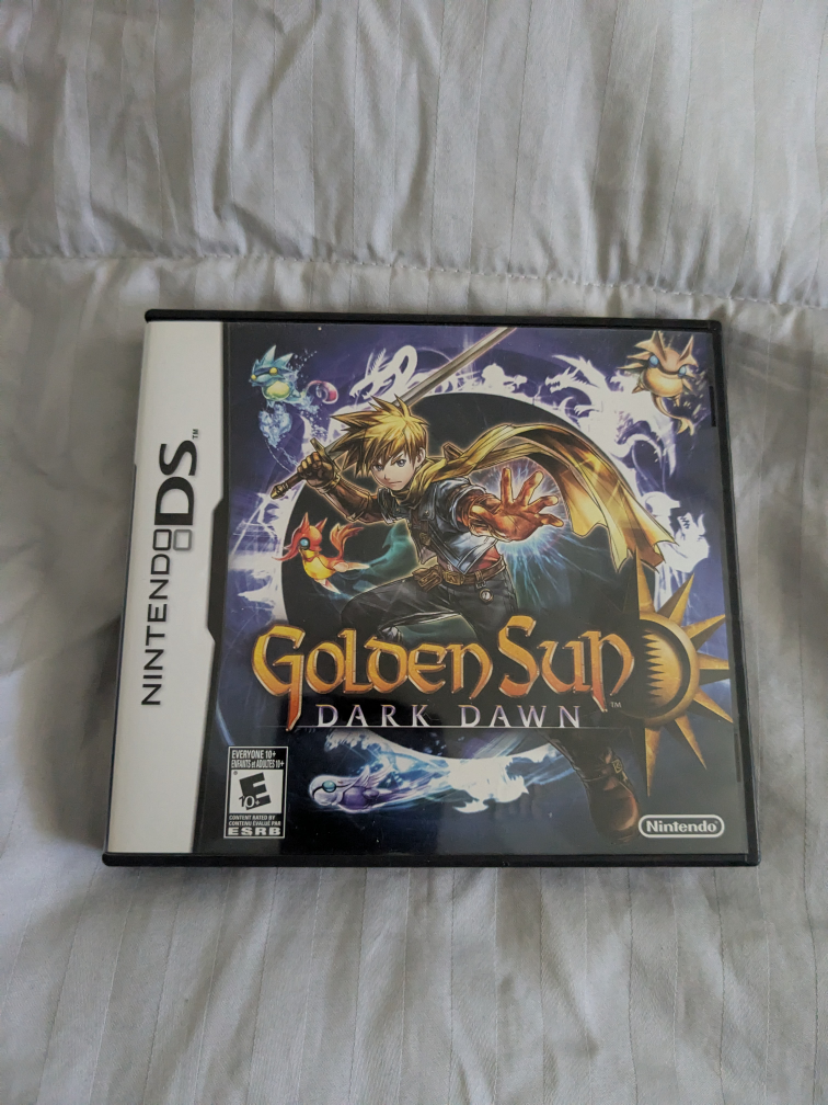 Golden Sun: Dark Dawn Case NO GAME