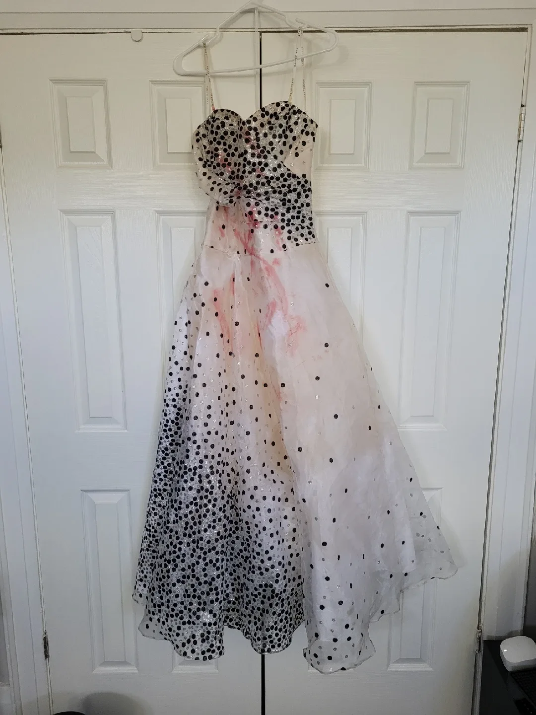 "Bloody Prom" Masquerade Dress Size 9/10