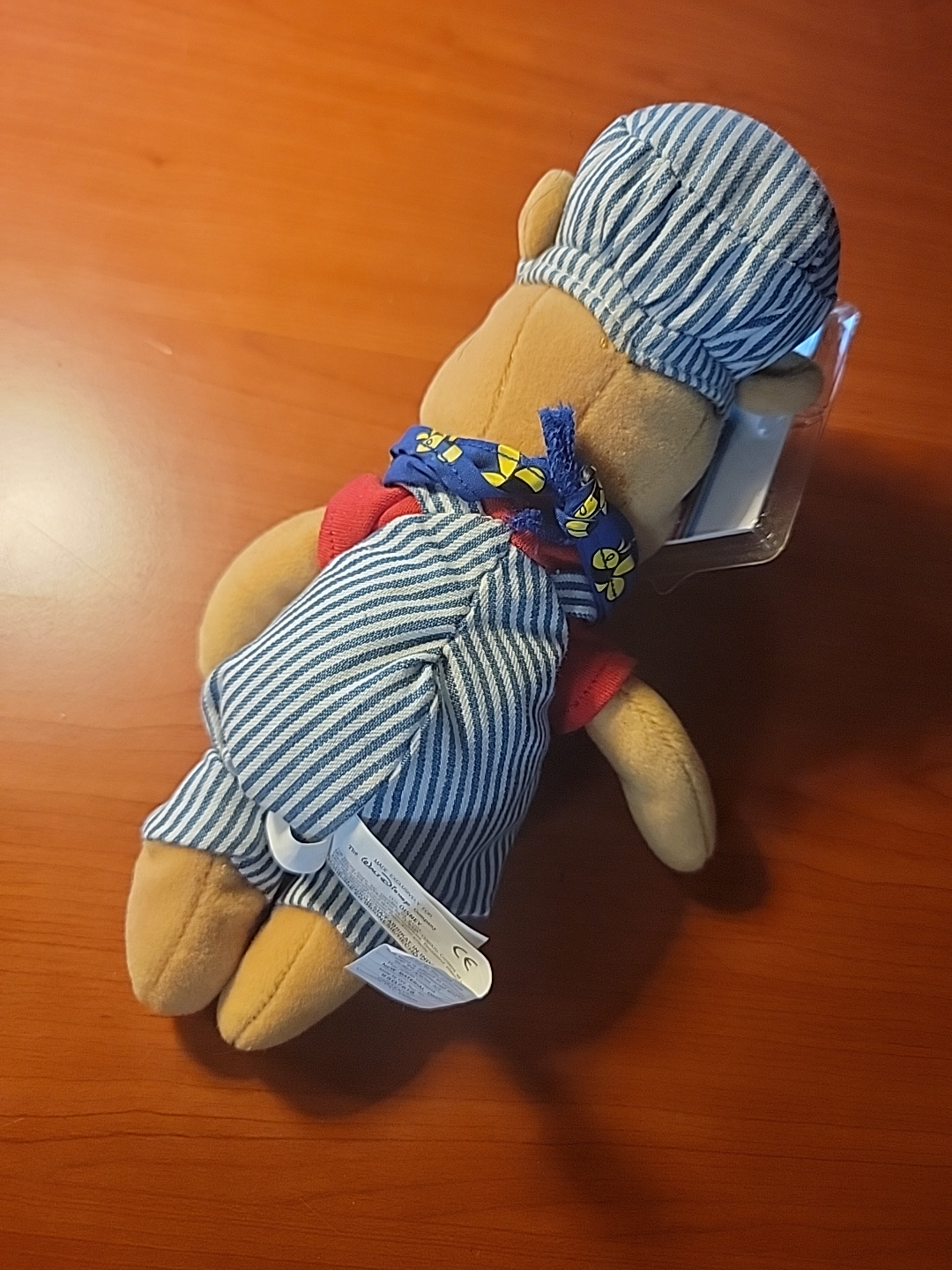 Disney Winnie the Pooh Train Conductor Plush - New - photo 4