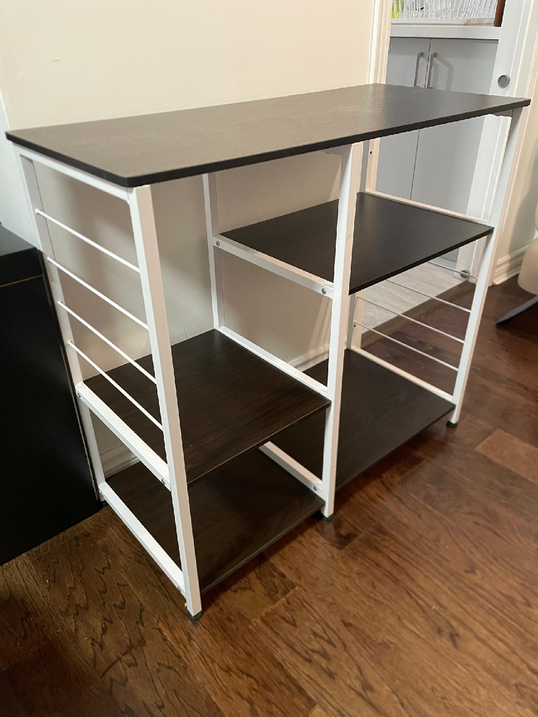 Brown & White Shelf Unit - photo 4