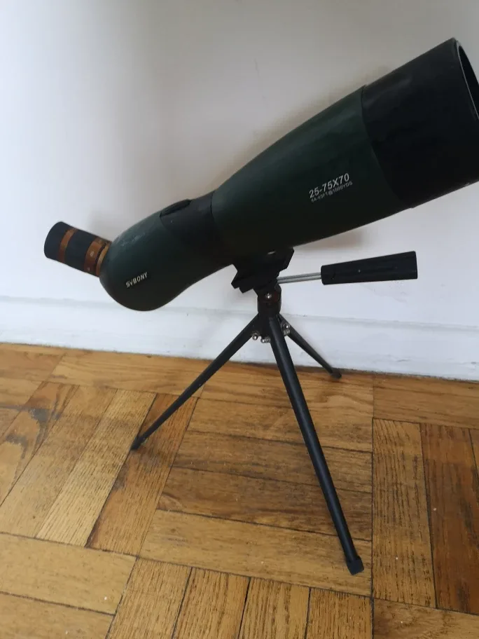 SVBONY 25-75x70 Spotting Scope with Tripod image indicator(3)