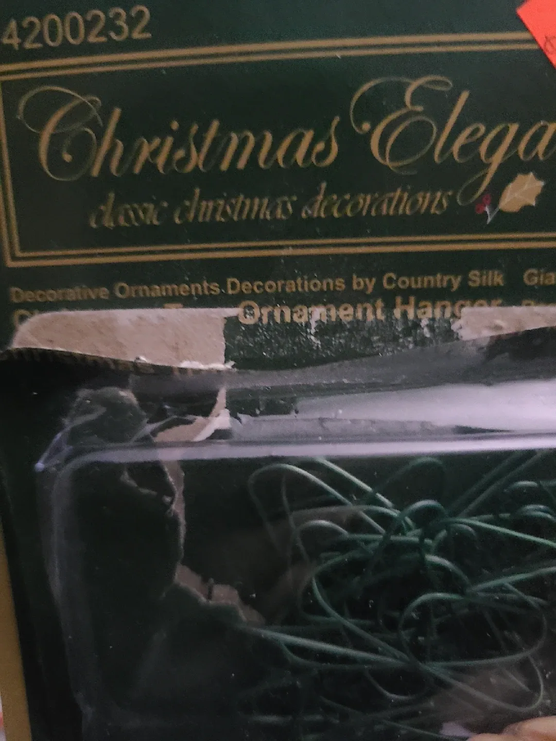 Christmas Elegance Ornament Hangers - 100 pcs image indicator(2)