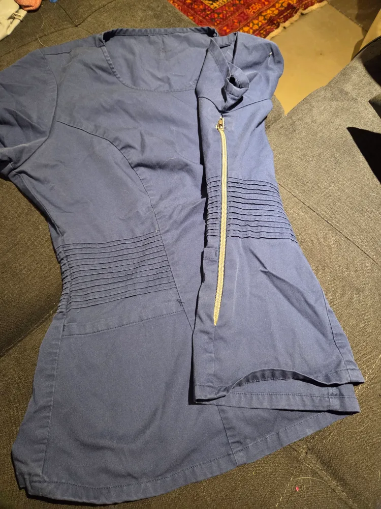 3 Blue Scrub Sets - Top & Pants (Jaanuu brand) image indicator(6)