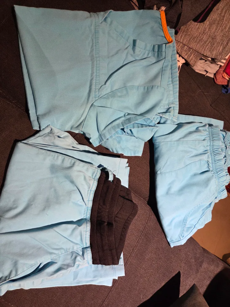 3 Blue Scrub Sets - Top & Pants (Jaanuu brand) image indicator(8)